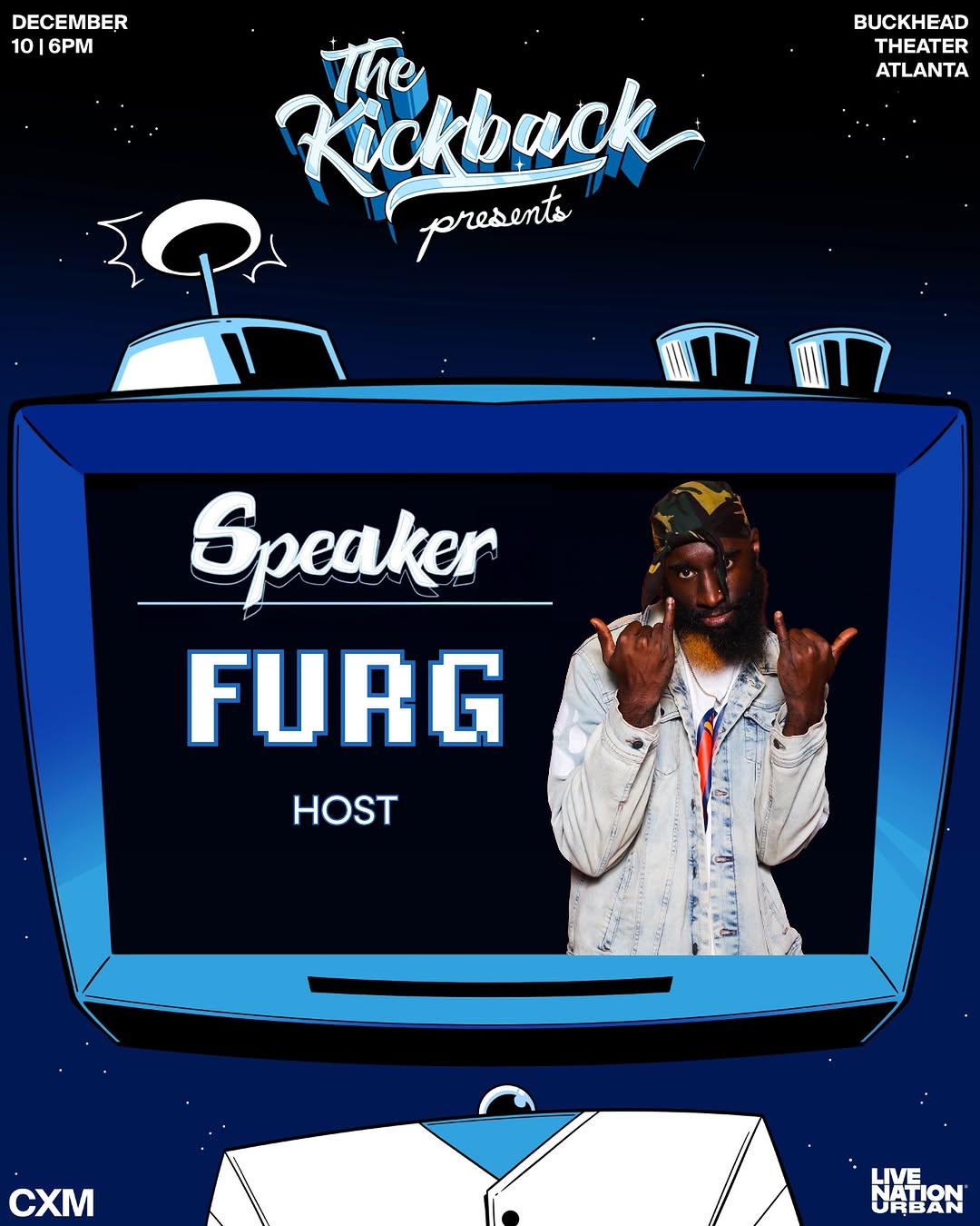 The Kickback presents Speaker Furg