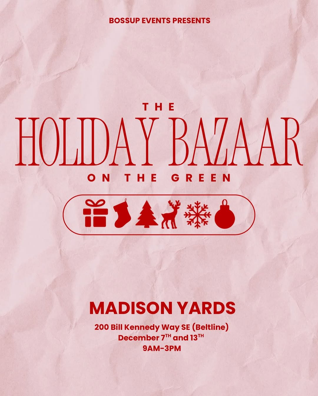 The Holiday Bazaar on the Green