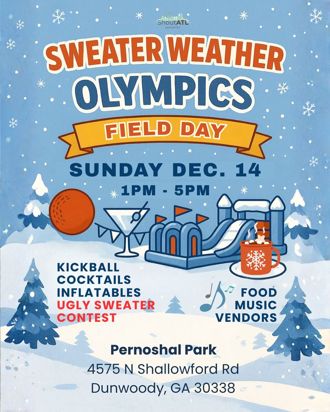 Sweater Weather Olympics Field Day
