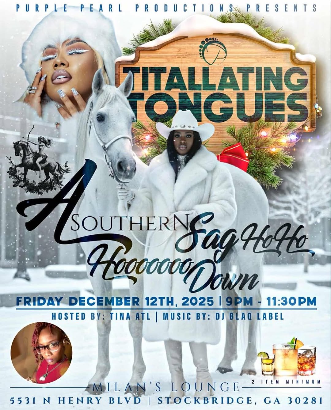 Titallating Tongues: A Southern Sag Ho Ho Ho Down