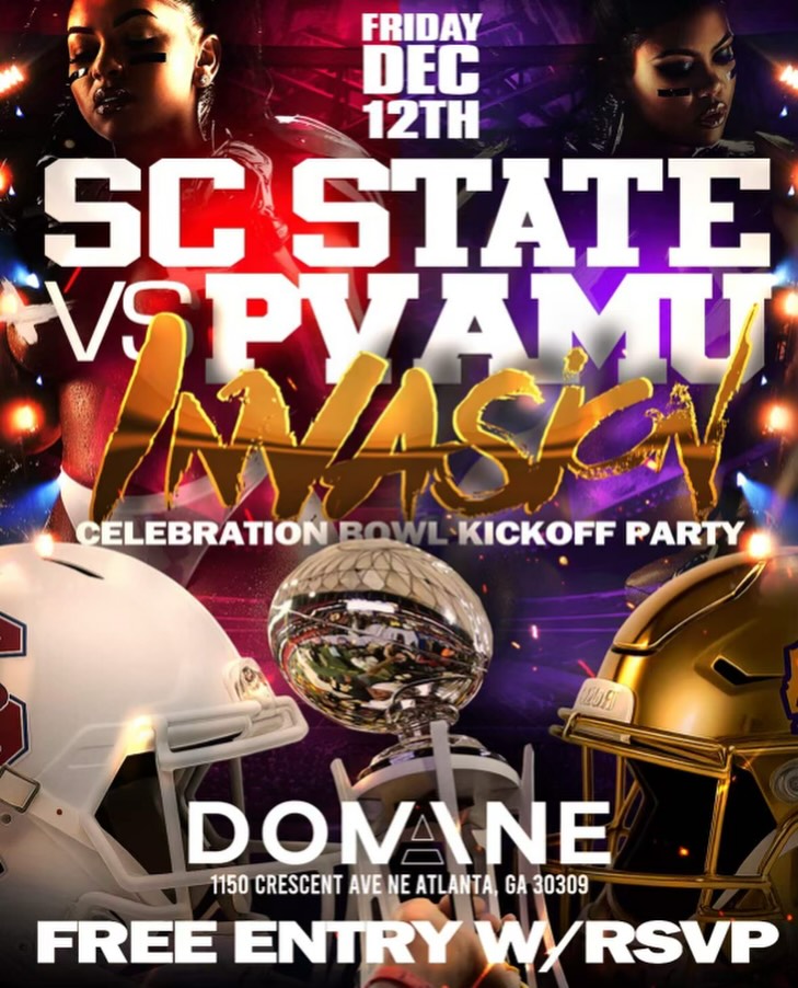 SC State vs PVAMU Invasion Celebration Bowl Kickoff Party
