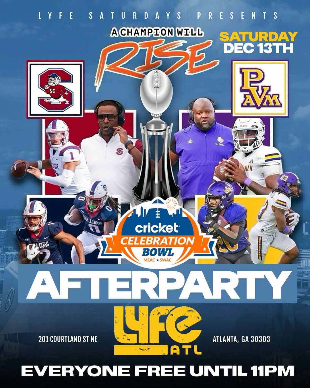 Cricket Celebration Bowl Afterparty