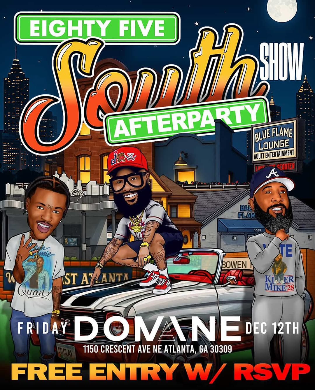 Eighty Five South Show Afterparty