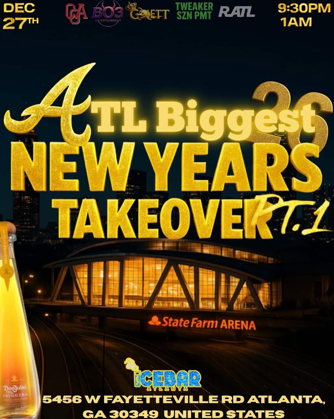 ATL Biggest New Years Takeover