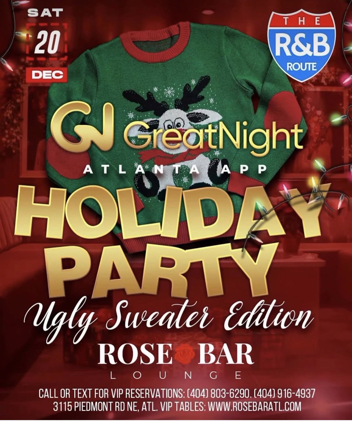 GN GreatNight Atlanta App Holiday Party