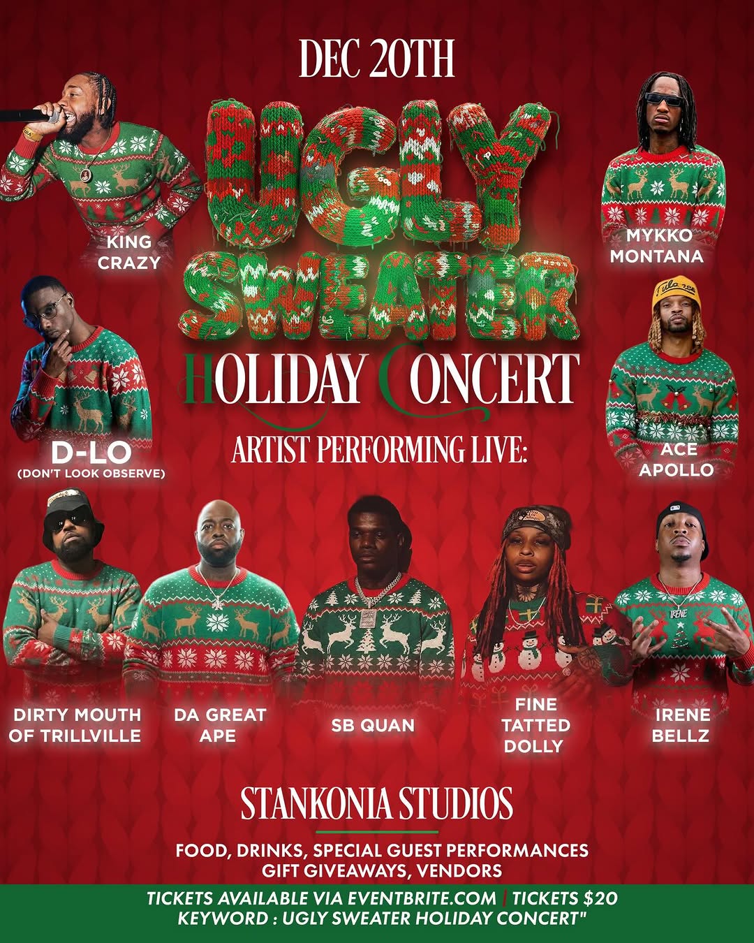 Ugly Sweater Holiday Concert