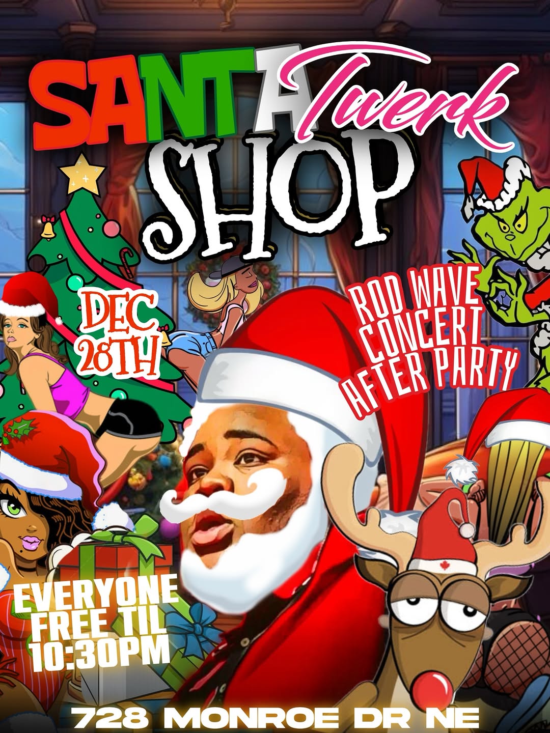 Santa Twerk Shop