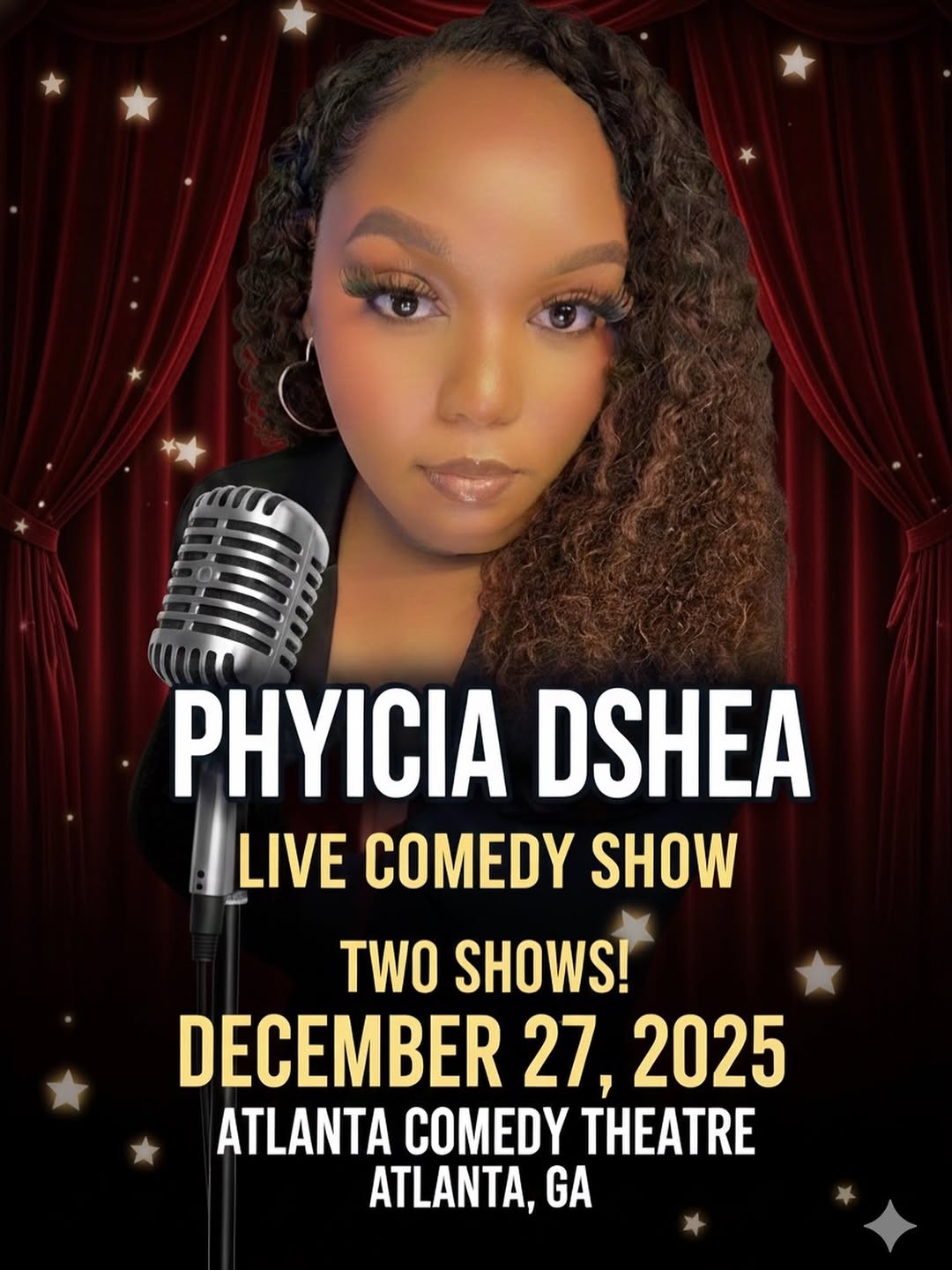 Phyicia Dshea Live Comedy Show