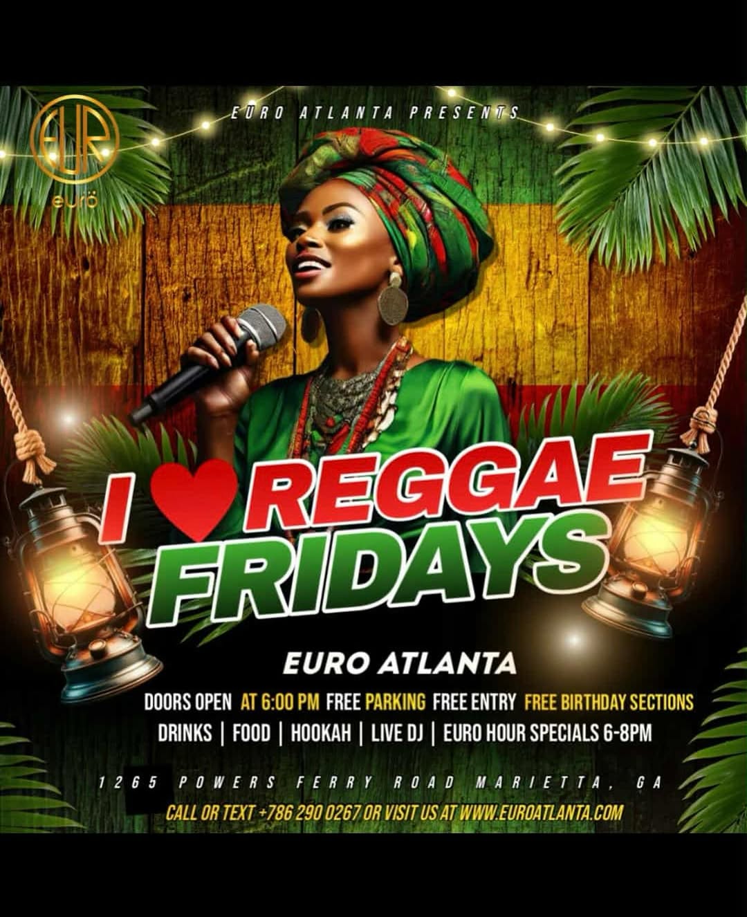 I Love Reggae Fridays