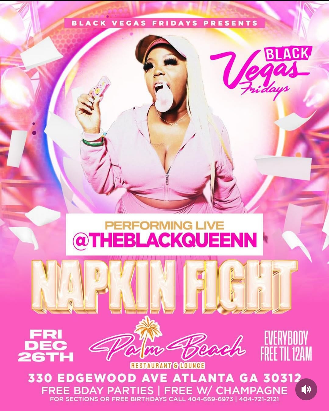 Black Vegas Fridays: Napkin Fight
