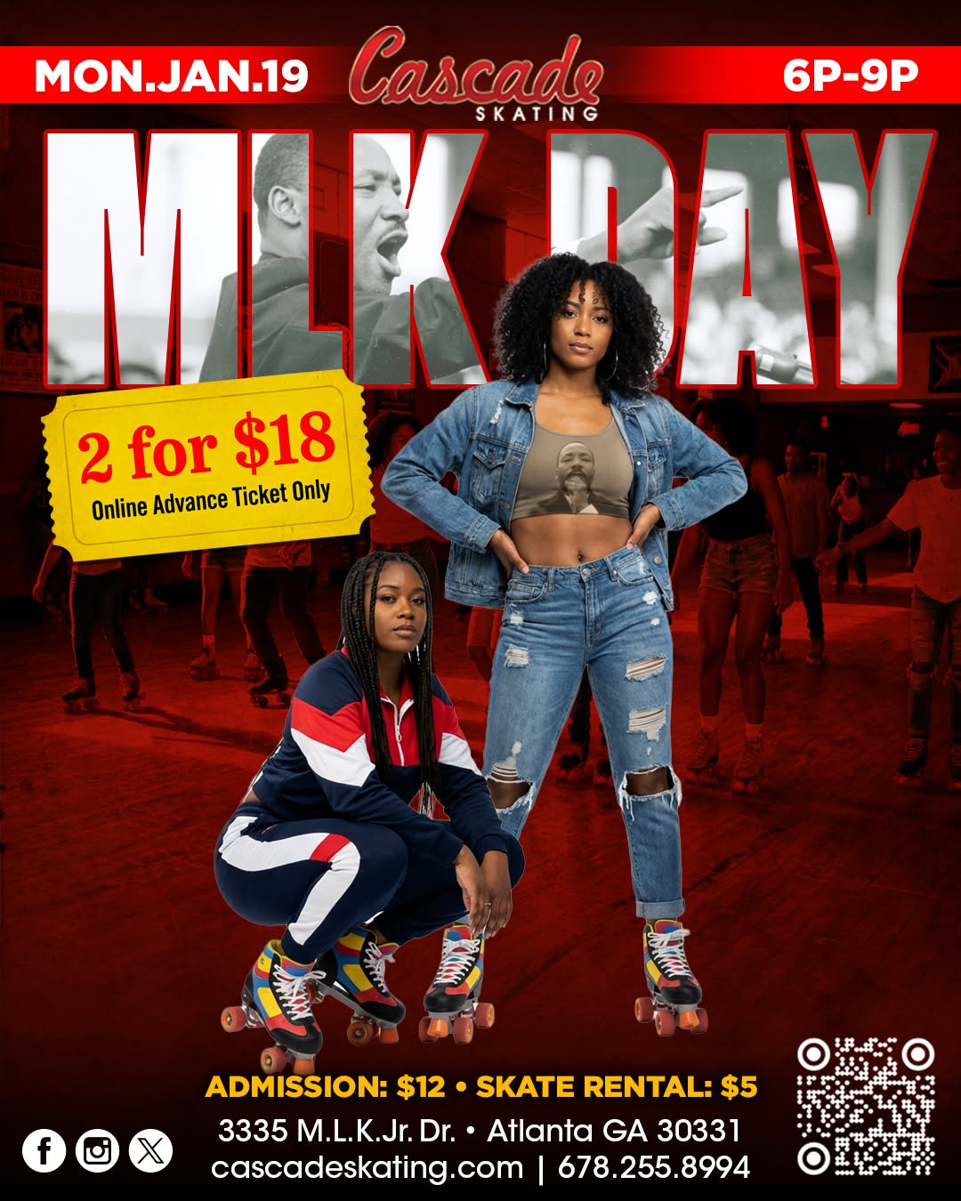 MLK Day Skating Event