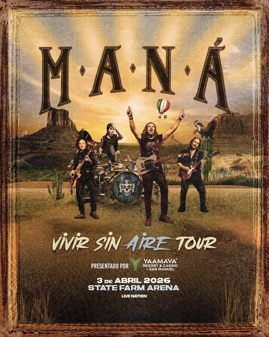 Maná - Vivir Sin Aire Tour