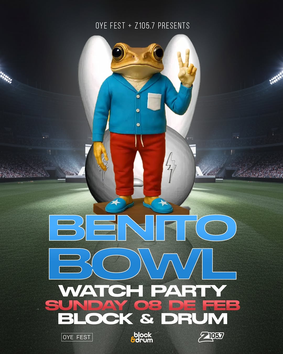 Benito Bowl Watch Party
