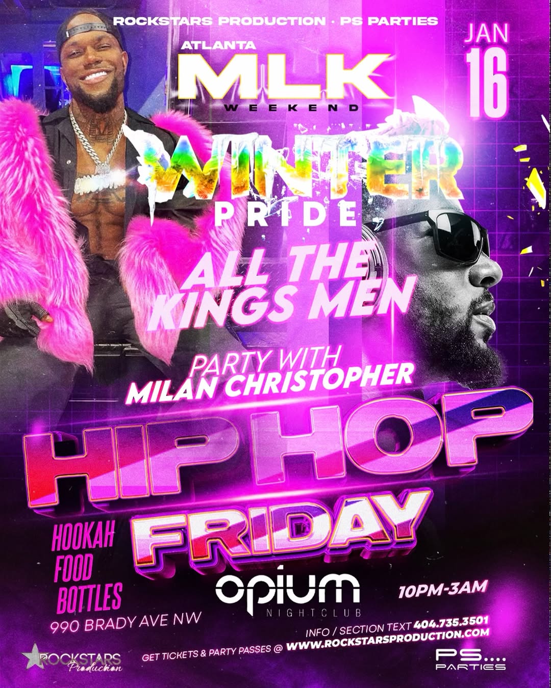 Hip Hop Friday - MLK Weekend Winter Pride