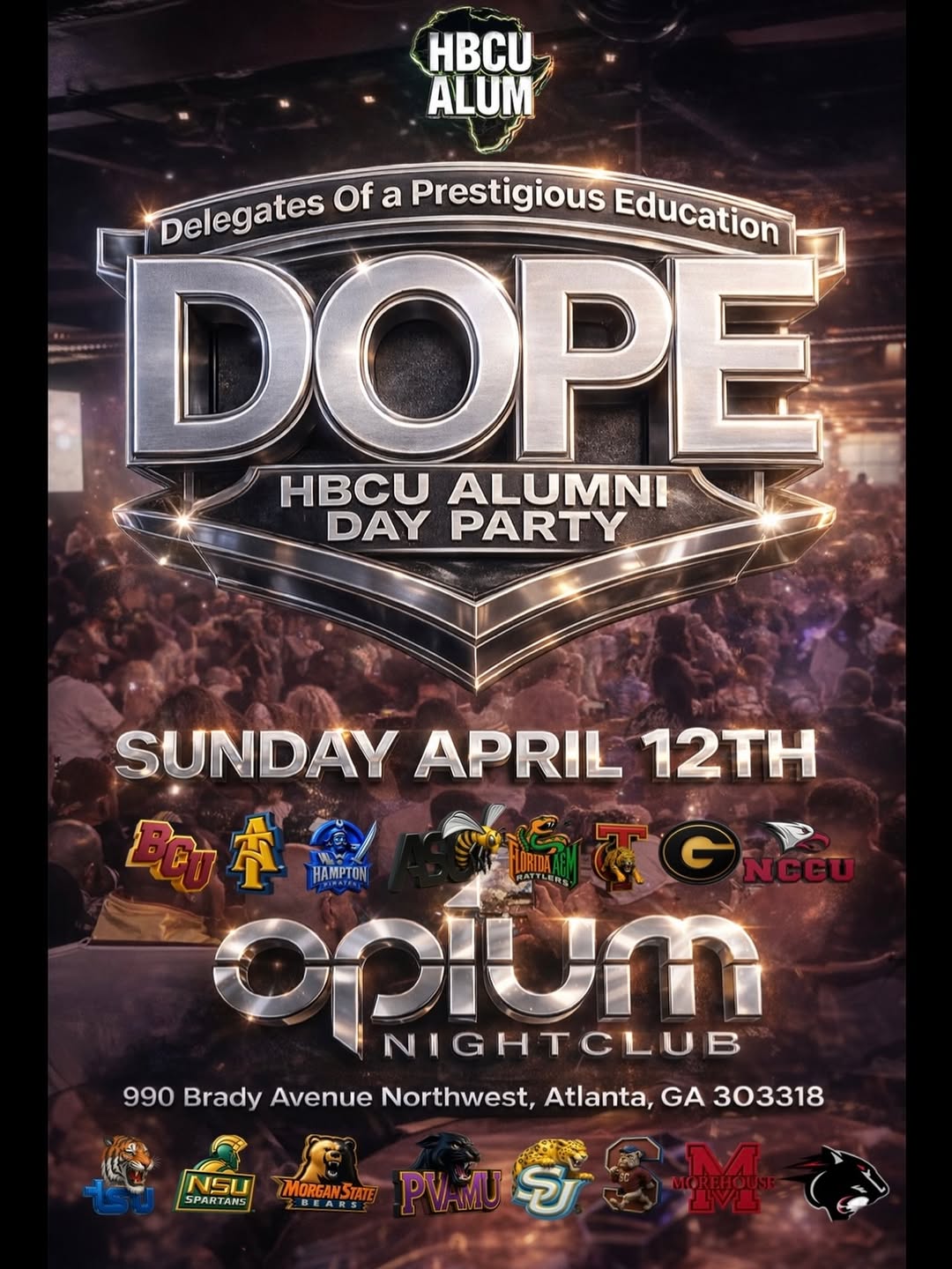 DOPE HBCU Alumni Day Party