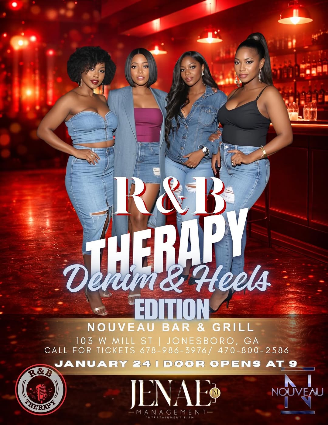 R&B Therapy: Denim & Heels Edition