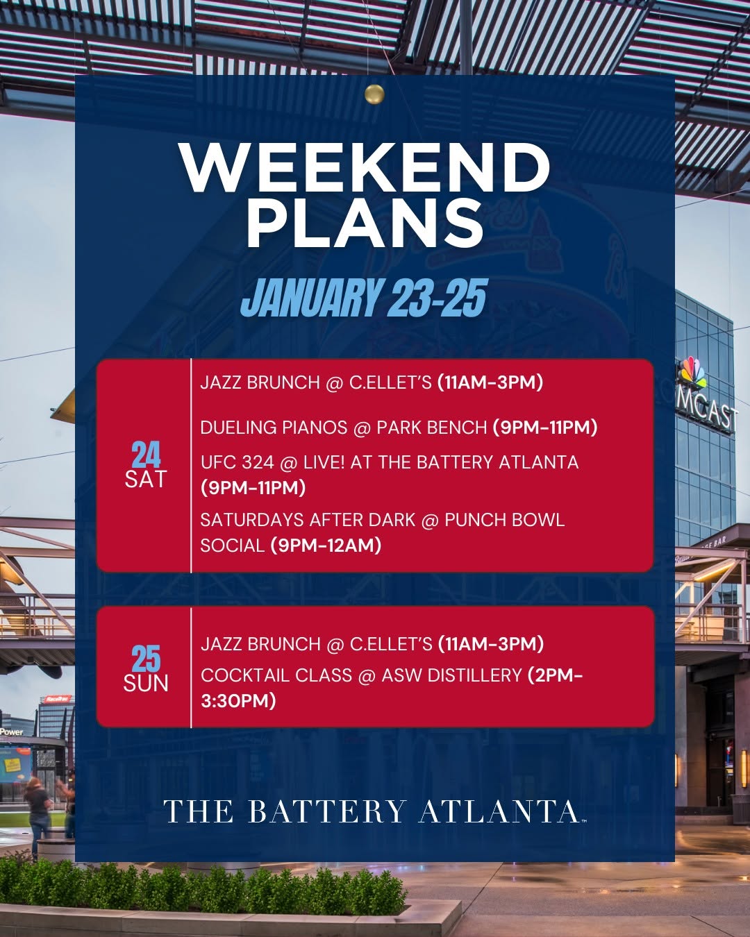 Weekend Plans at The Battery Atlanta