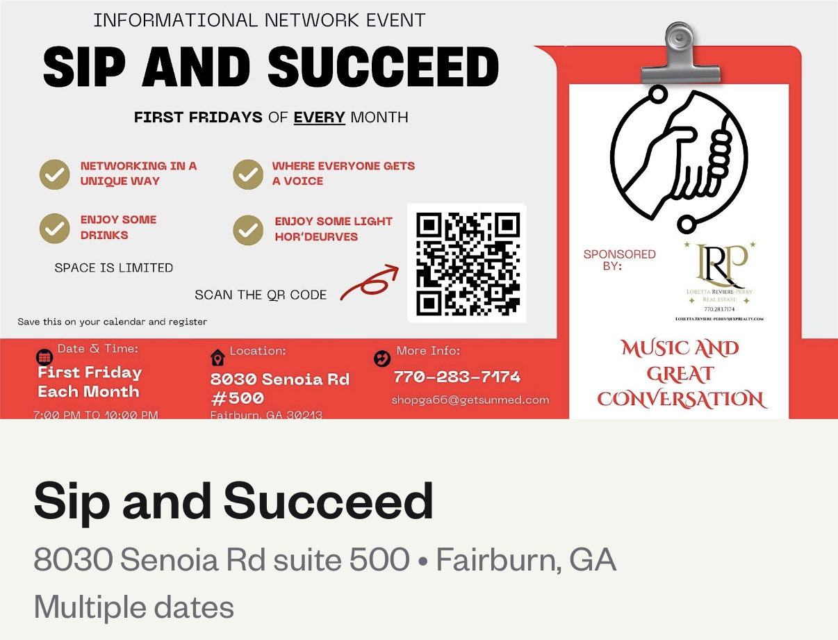 Sip and Succeed