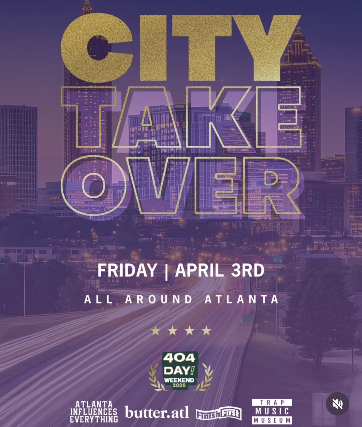 404 Day City Takeover