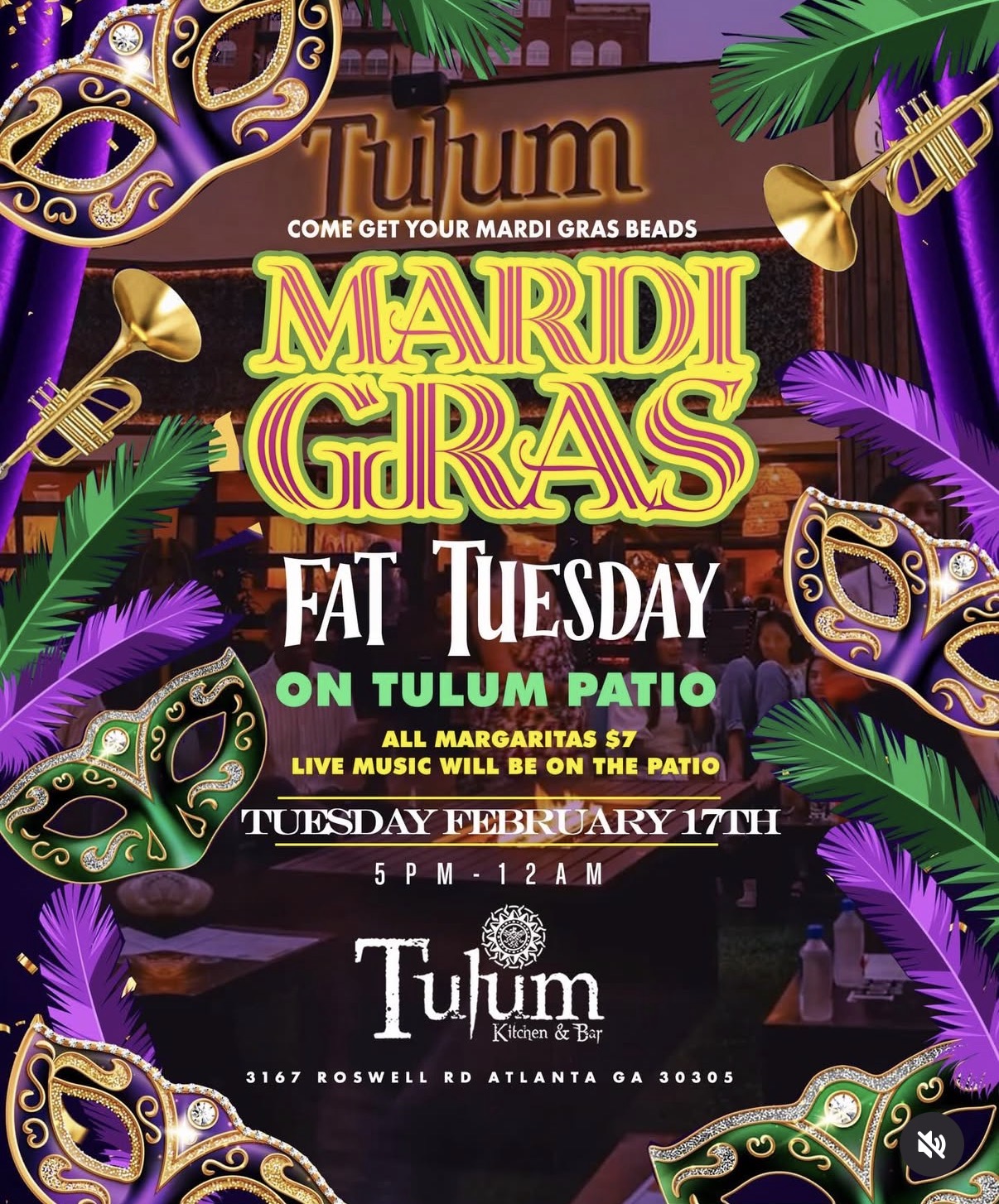 Mardi Gras Fat Tuesday