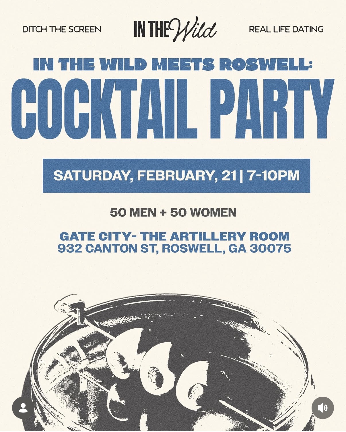 In The Wild Meets Roswell: Cocktail Party