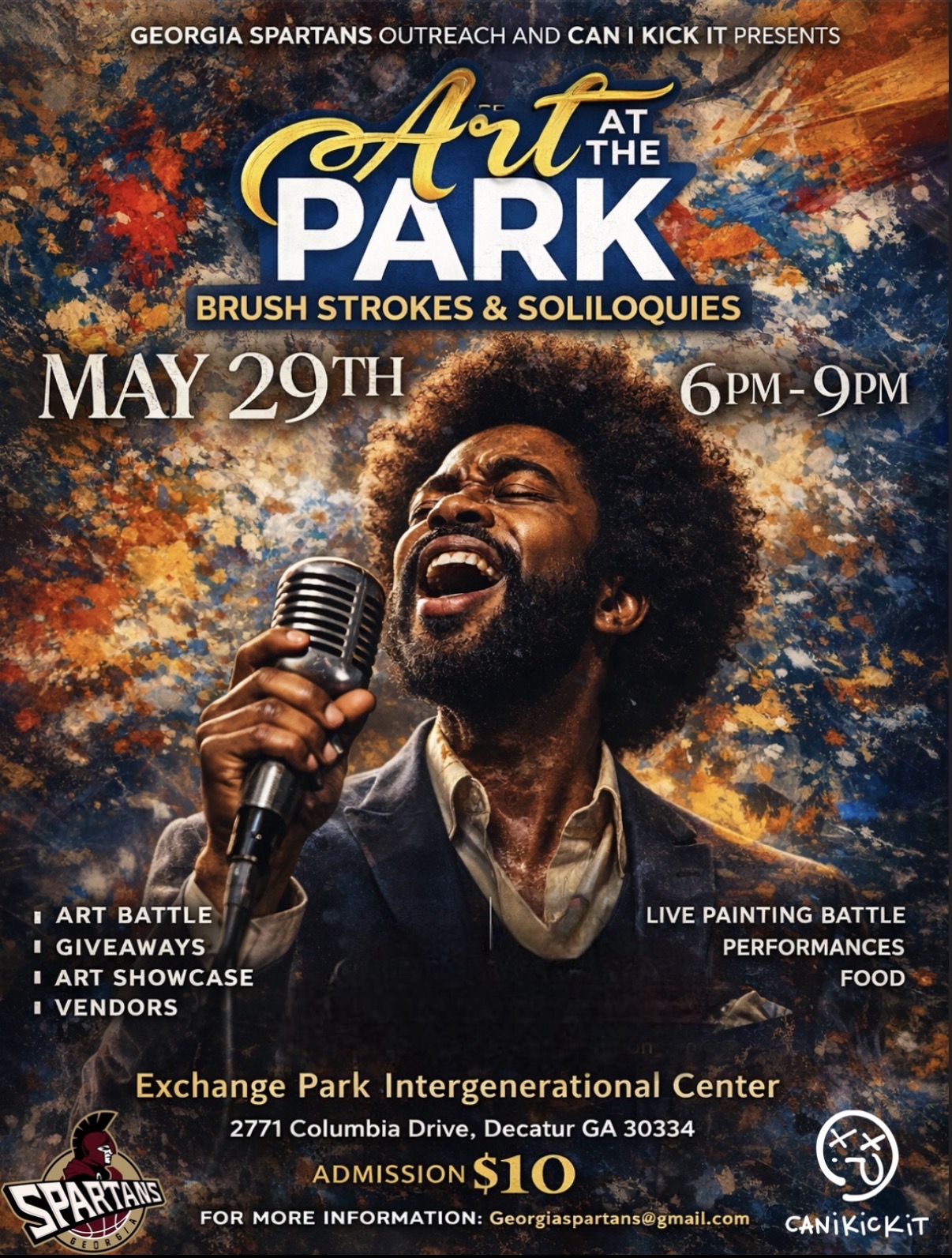 Art at the Park: Brush Strokes & Soliloquies