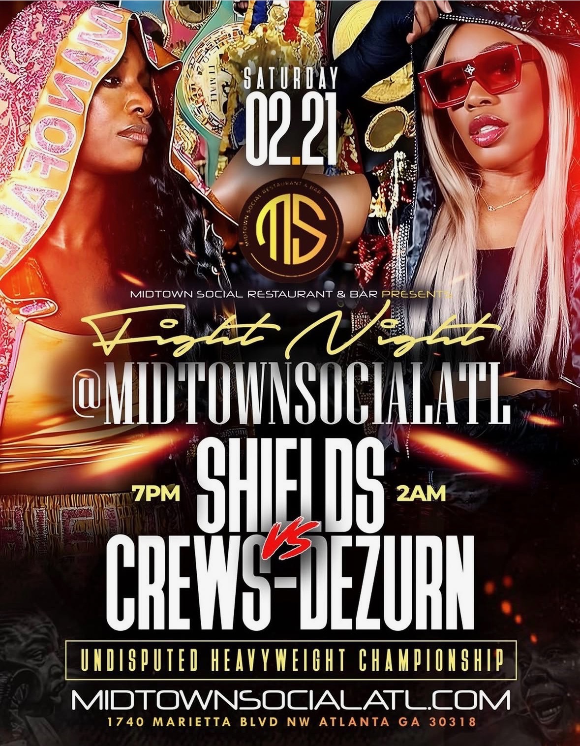 Fight Night @MidtownSocialATL