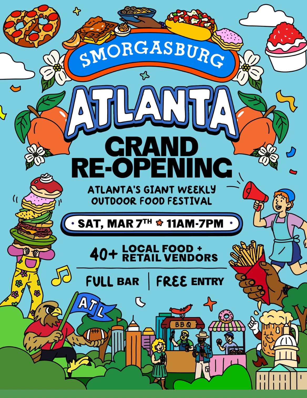 Smorgasburg Atlanta Grand Re-Opening