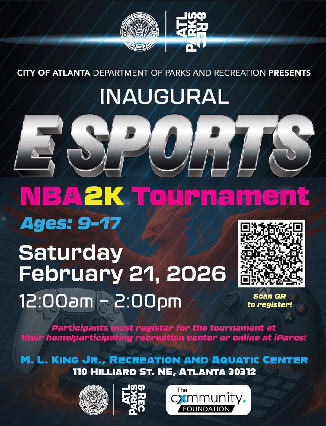 Inaugural E-Sports NBA2K Tournament