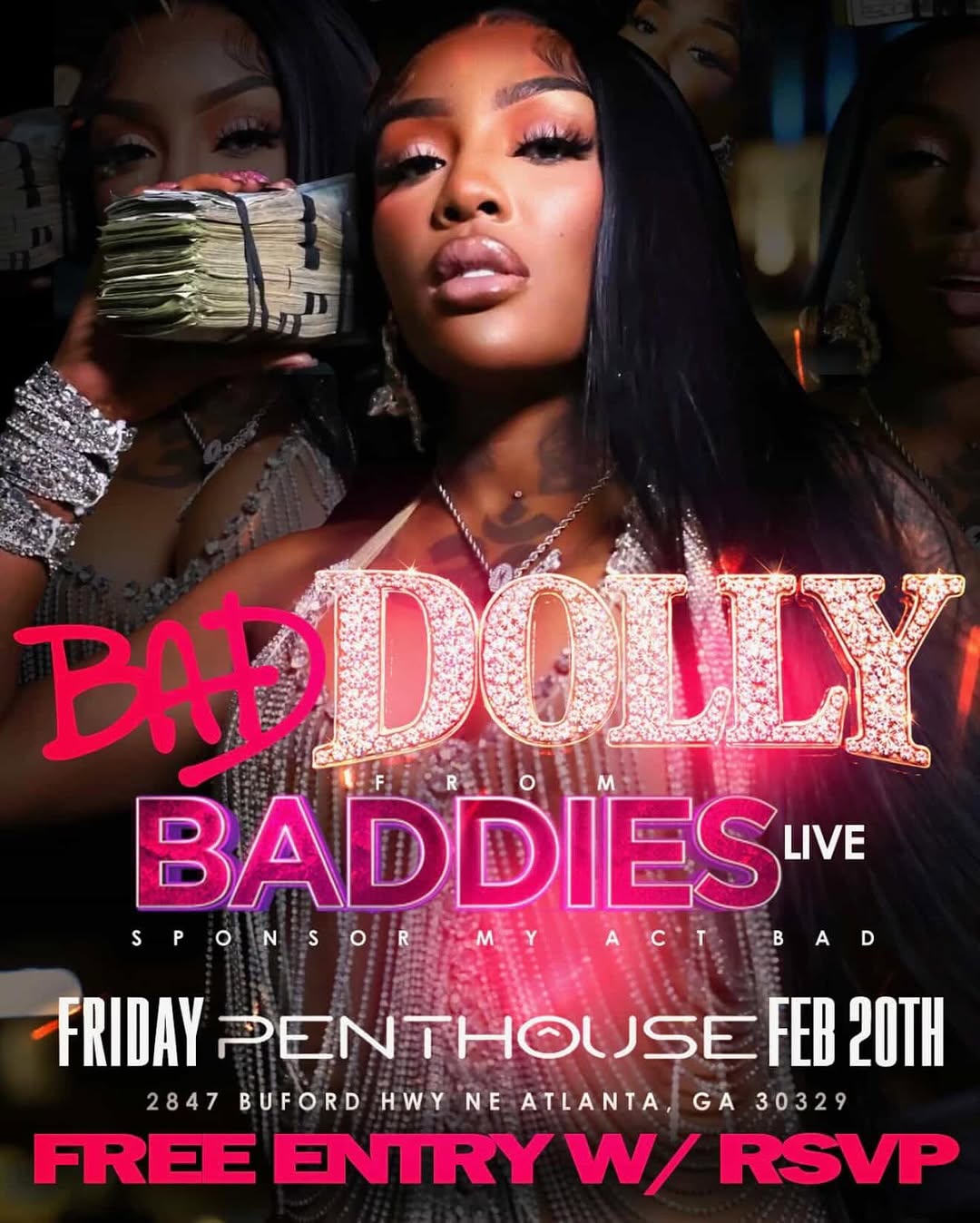Bad Dolly from Baddies LIVE