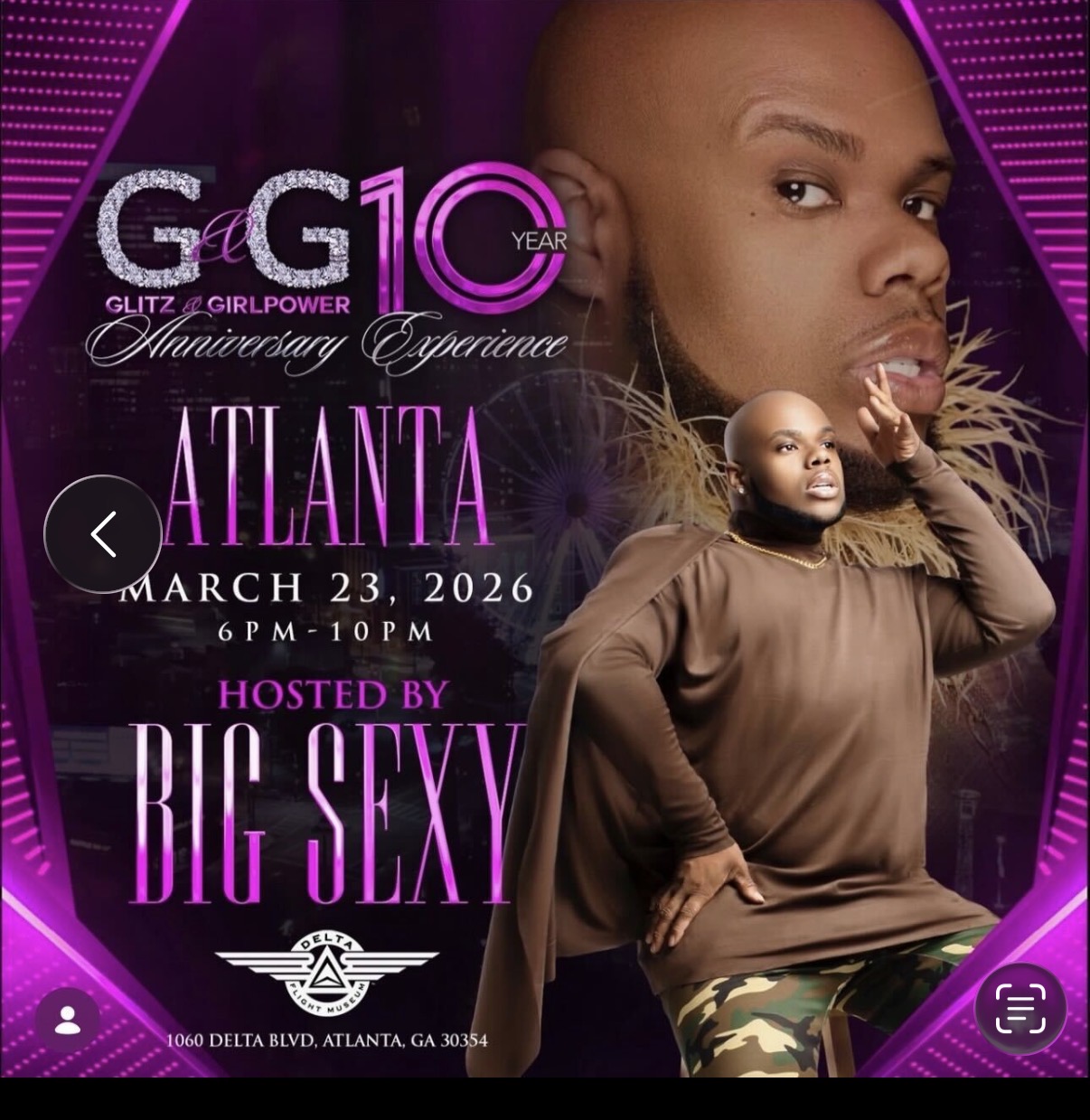 Glitz & Girlpower 10 Year Anniversary Experience