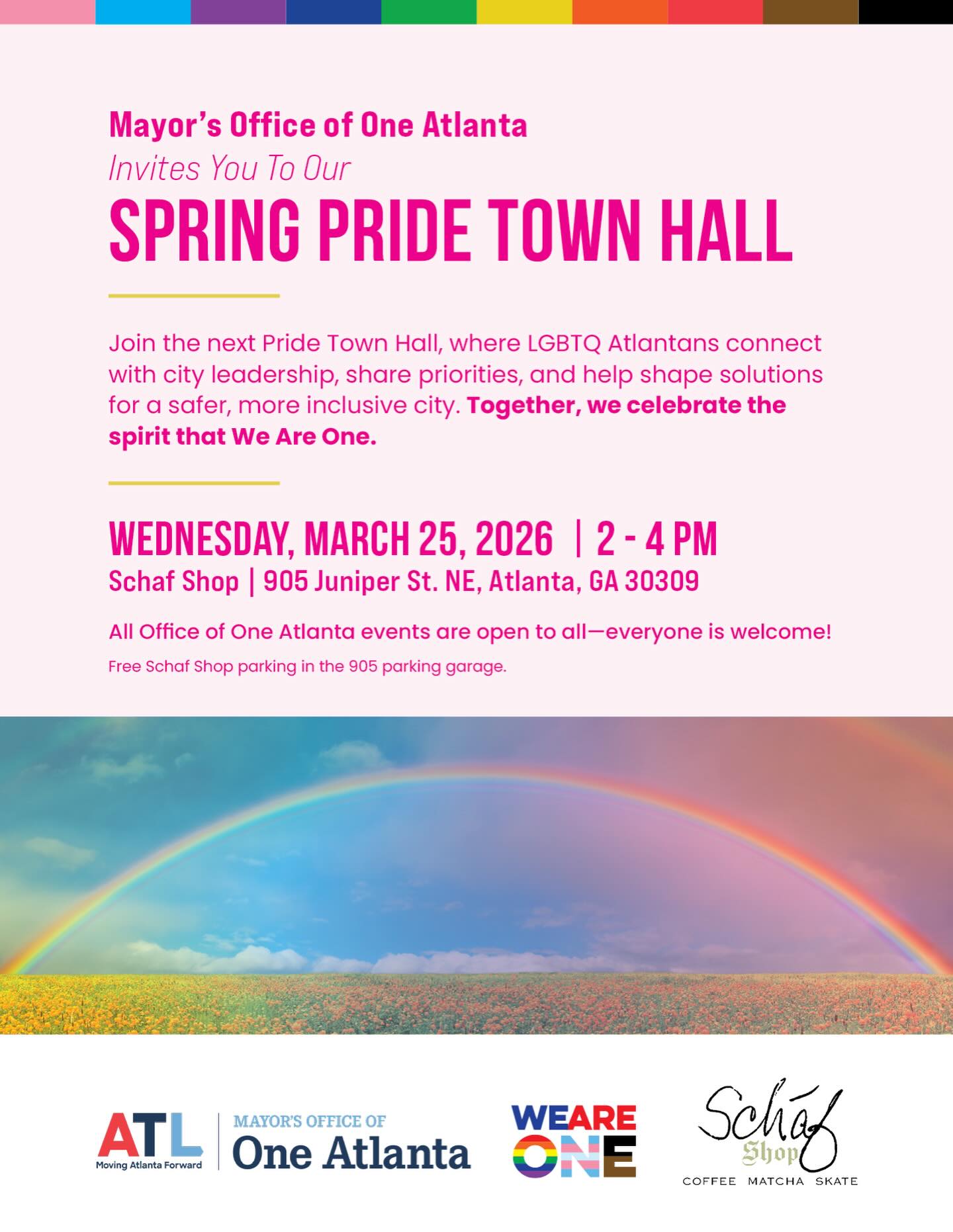 Spring Pride Town Hall