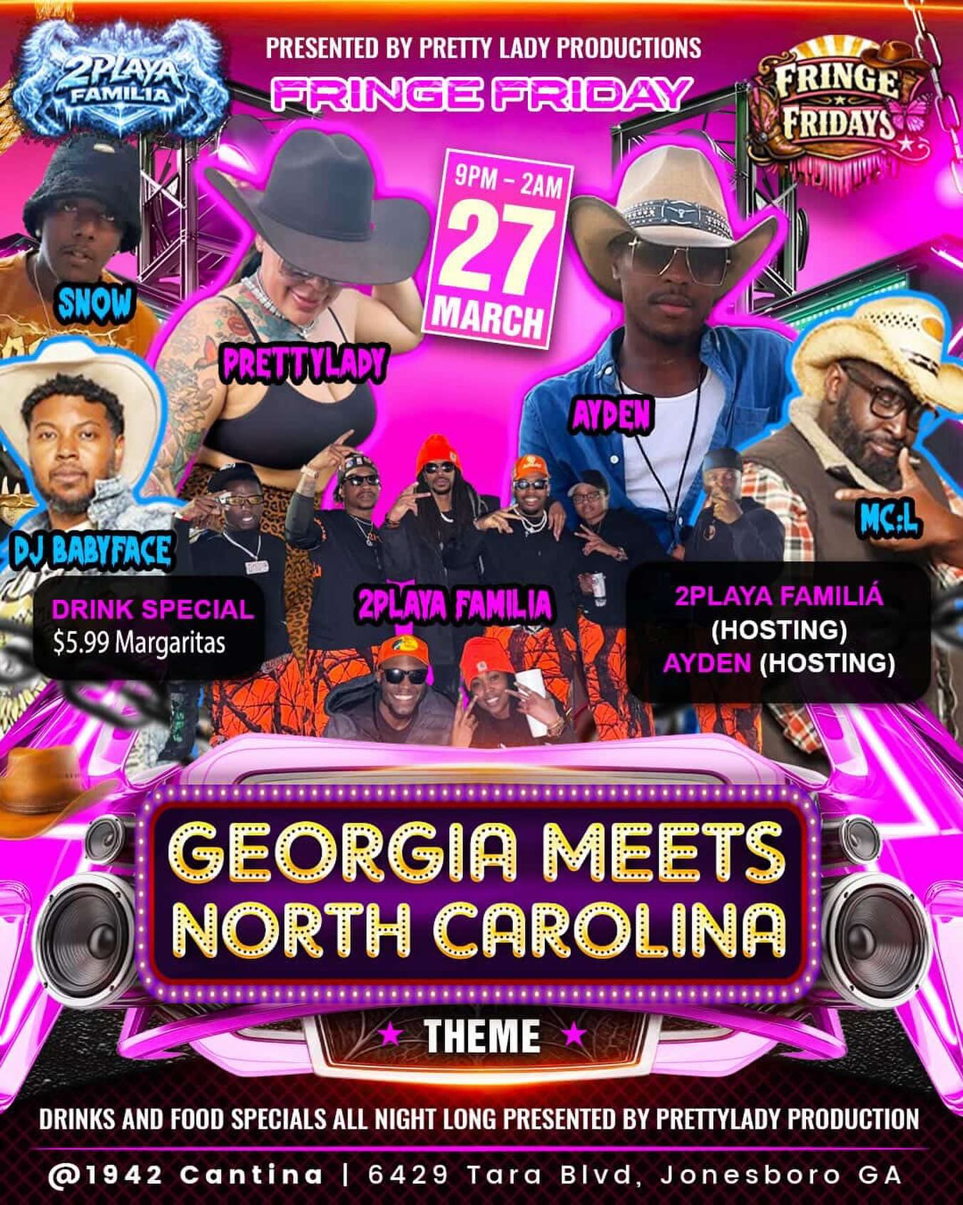 Fringe Friday: Georgia Meets North Carolina