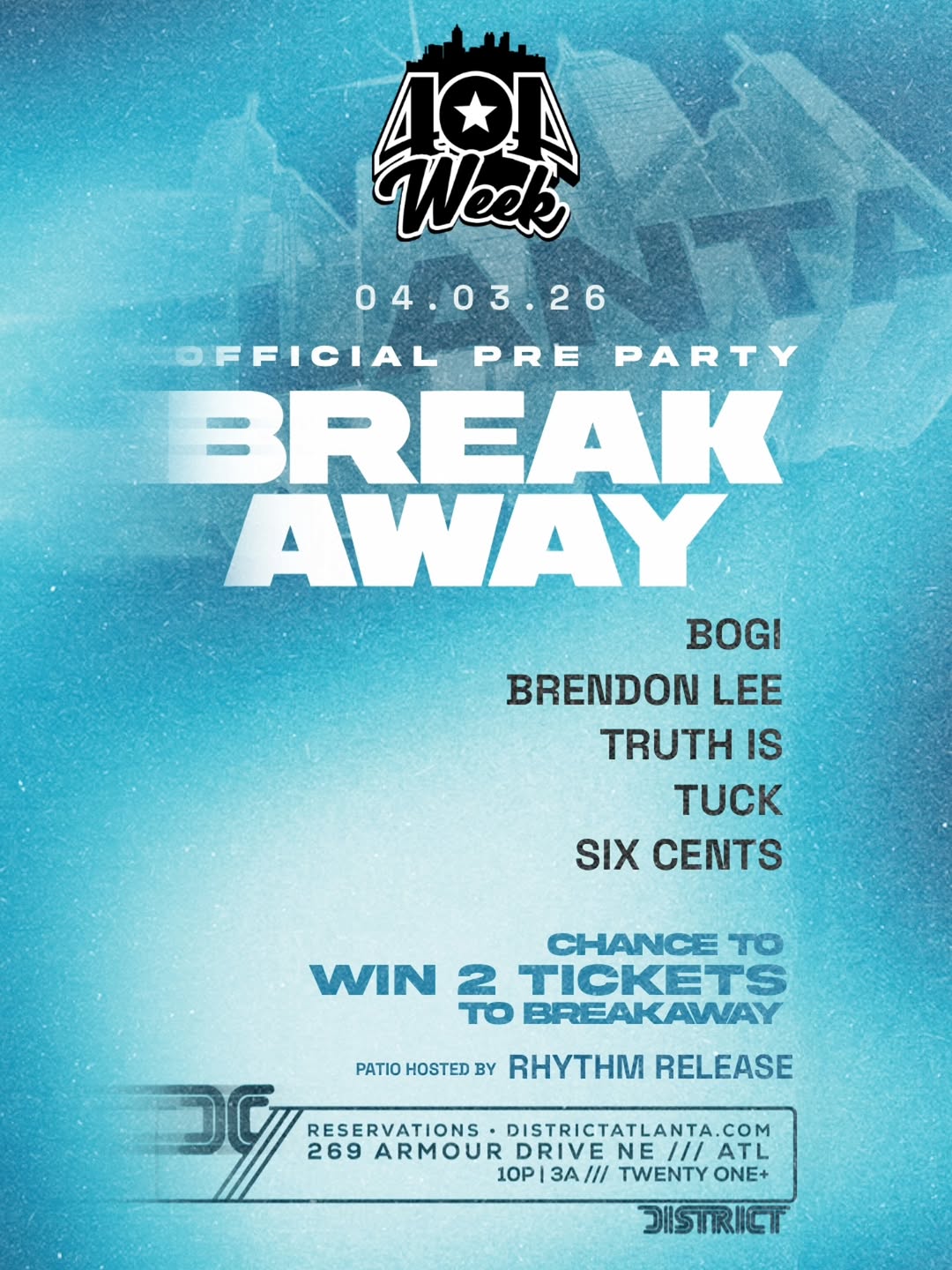 Breakaway Pre Party