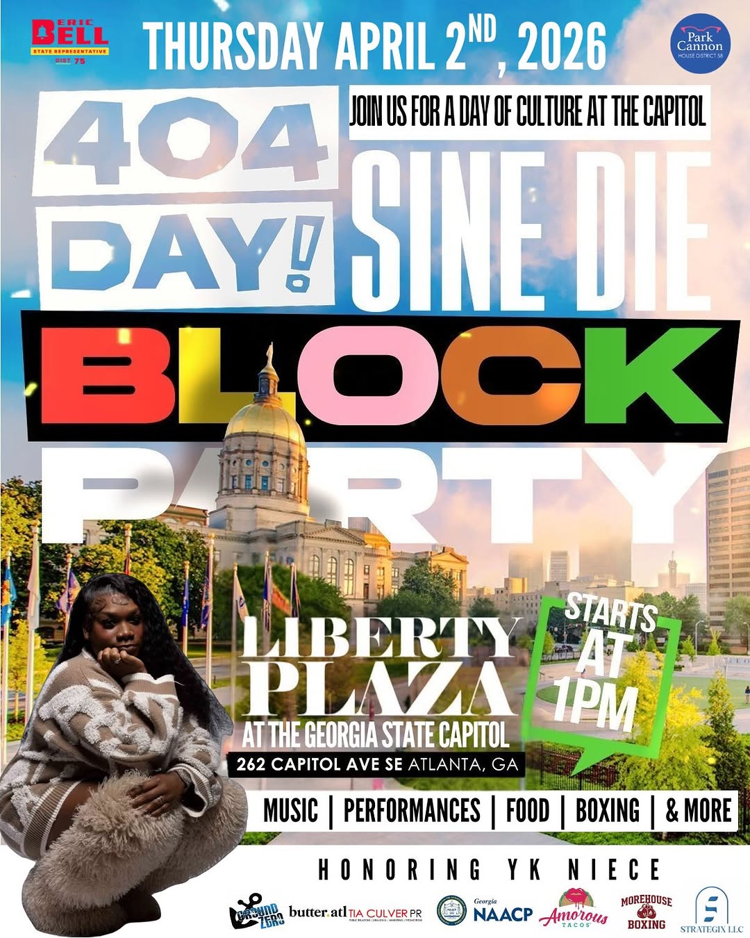 404 Day Sine Die Block Party