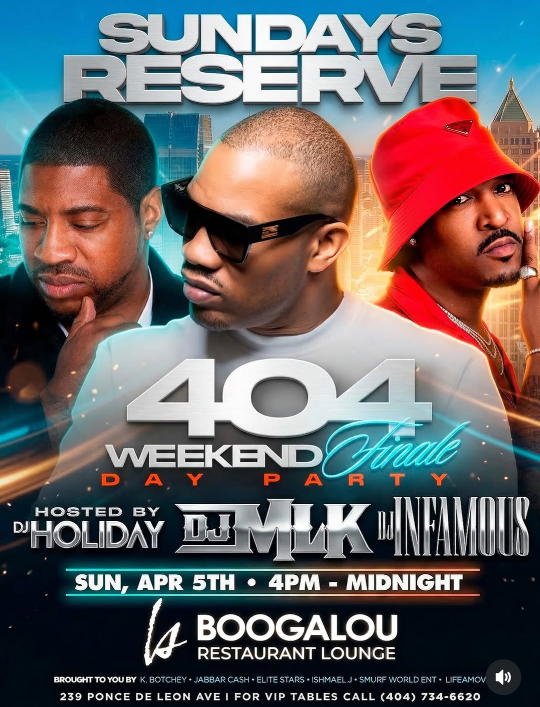 404 Weekend Finale Day Party