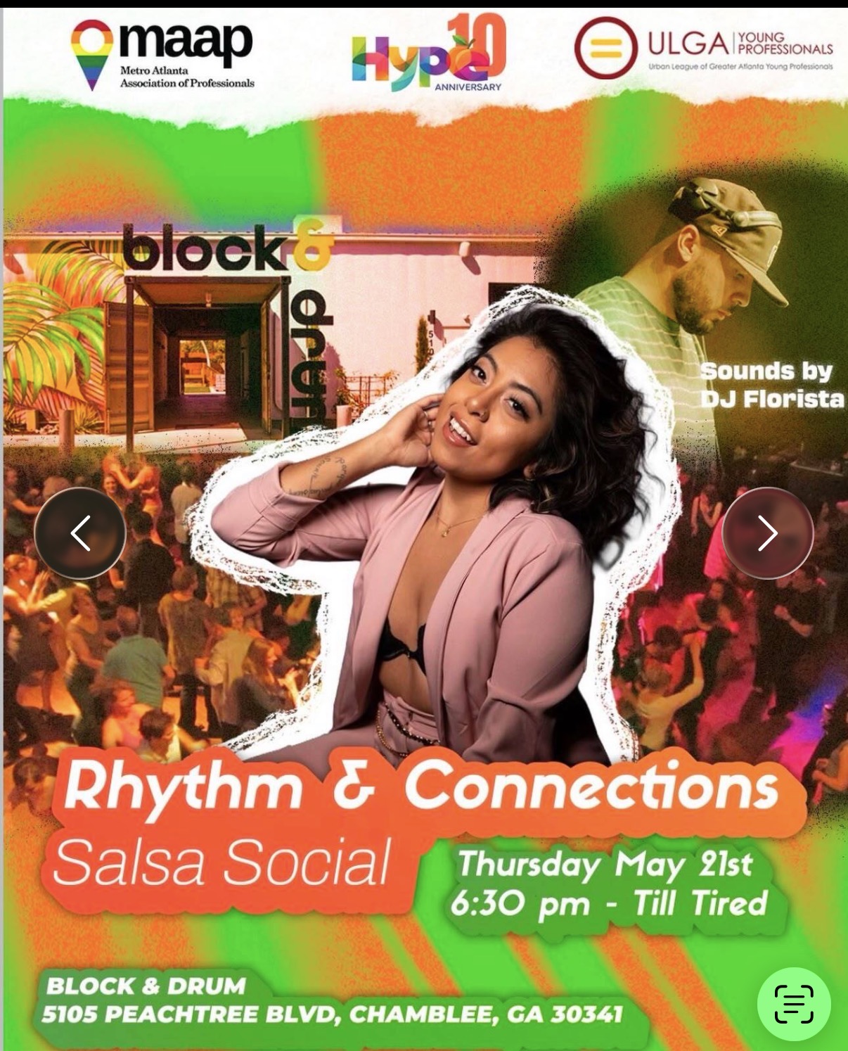 Rhythm & Connections Salsa Social
