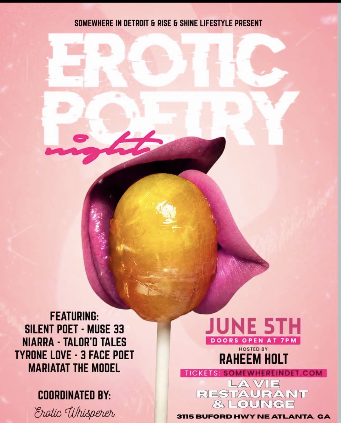Erotic Poetry Night