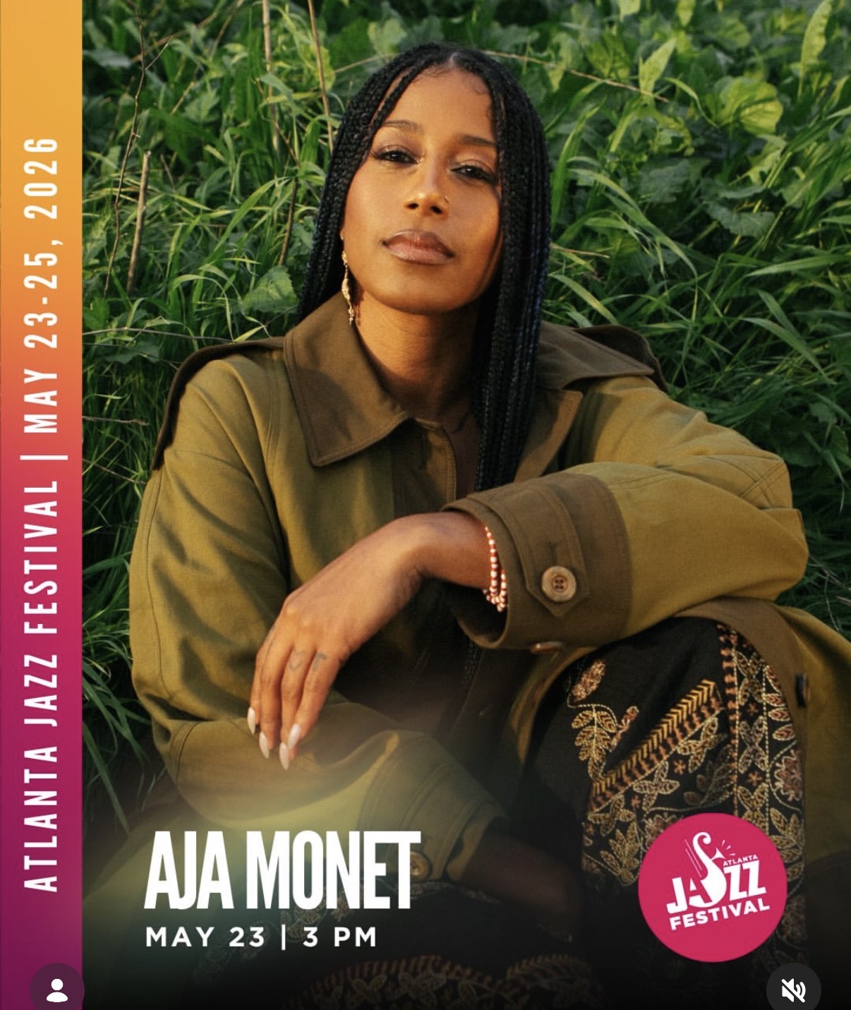 Aja Monet at Atlanta Jazz Festival