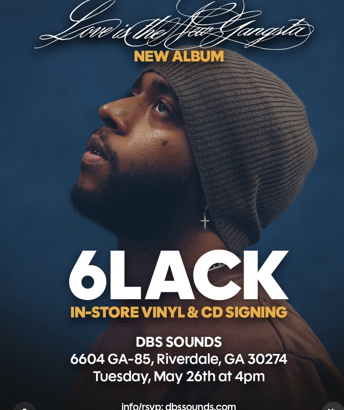 Love is the New Gangsta - In-Store Vinyl & CD Signing