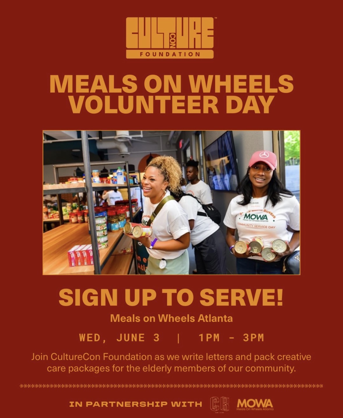 Meals on Wheels Volunteer Day