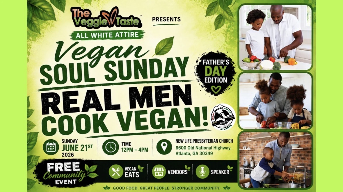 Vegan Soul Sunday: Real Men Cook Vegan!