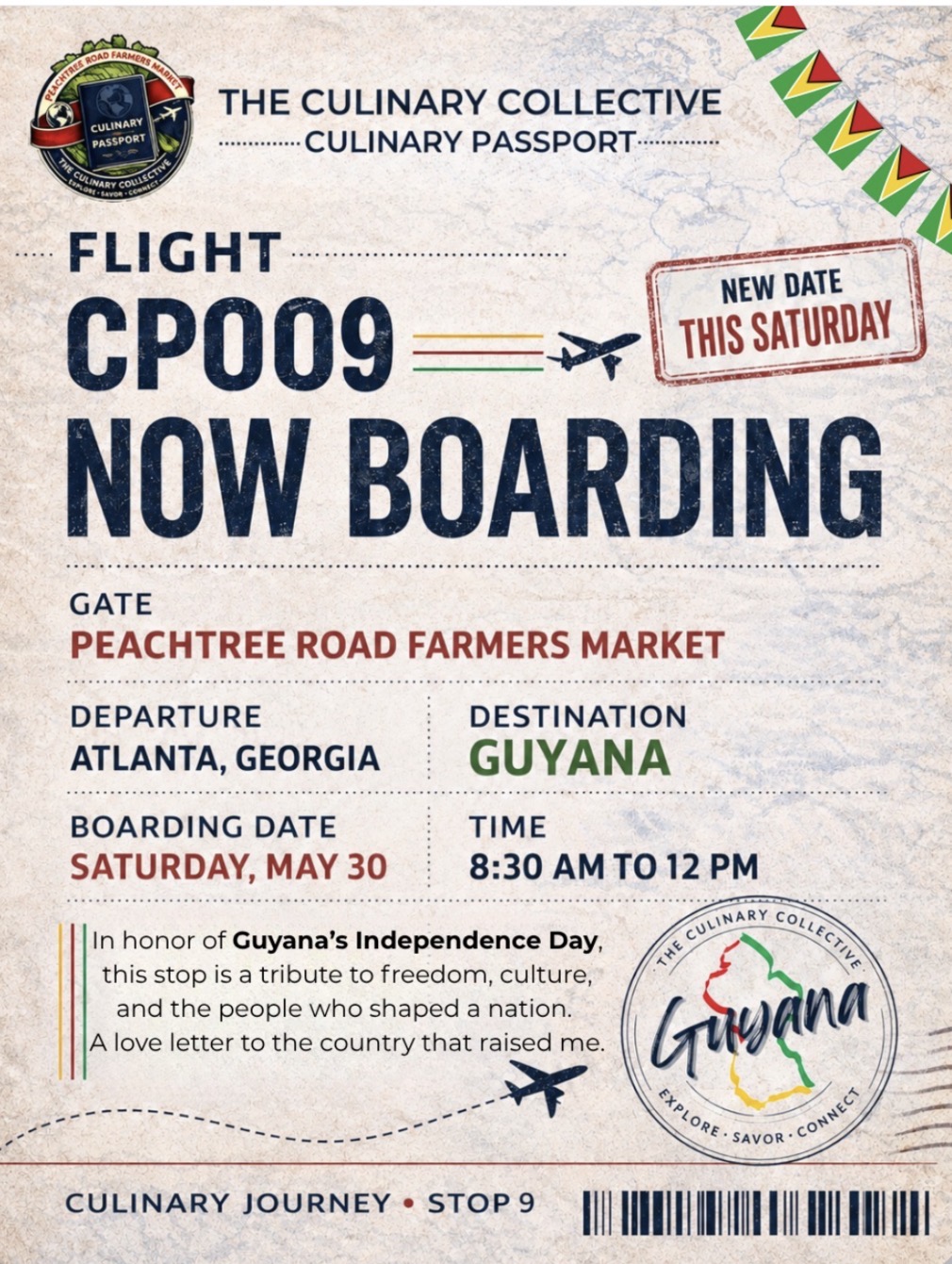 Flight CP009 - Now Boarding