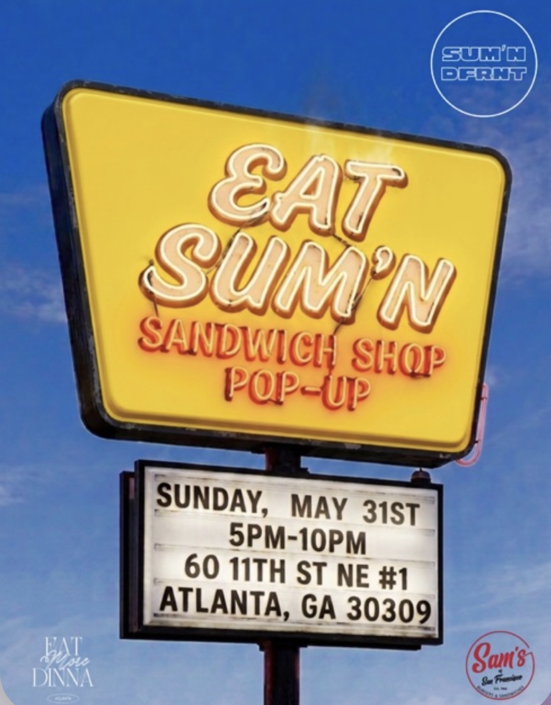 Eat Sum’n Sandwich Shop Pop-Up