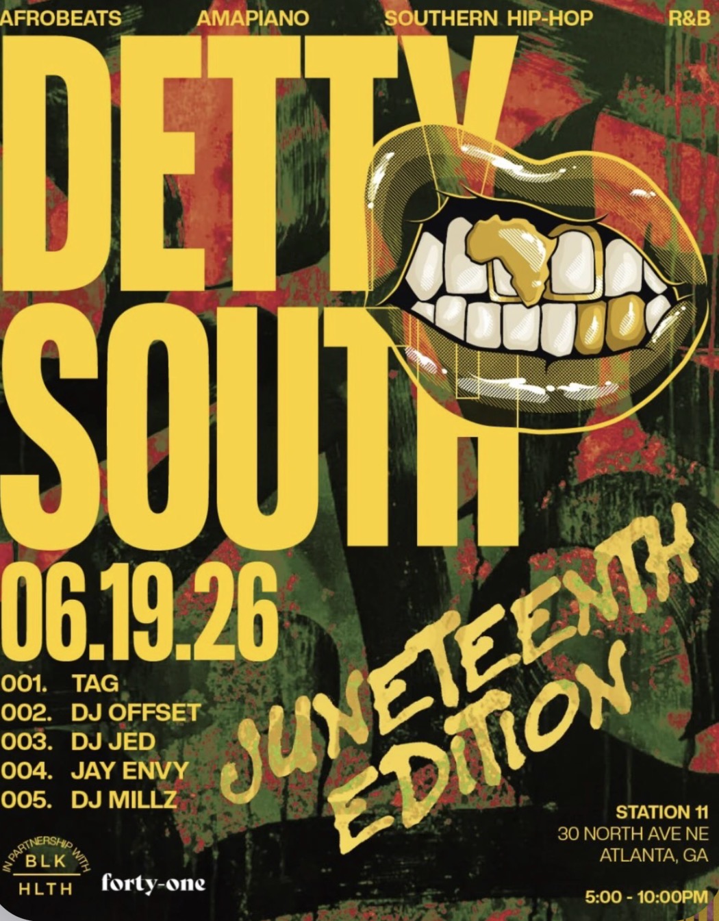 Detty South: Juneteenth Edition