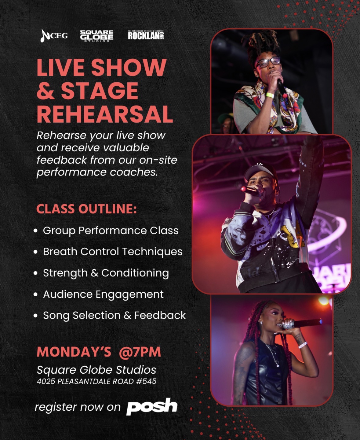 Live Show & Stage Rehearsal