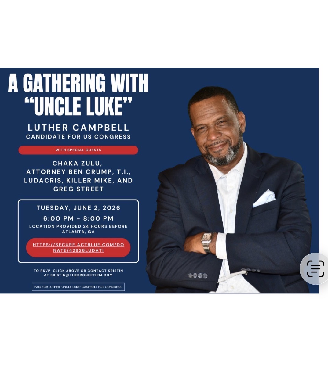 A Gathering with 'Uncle Luke'