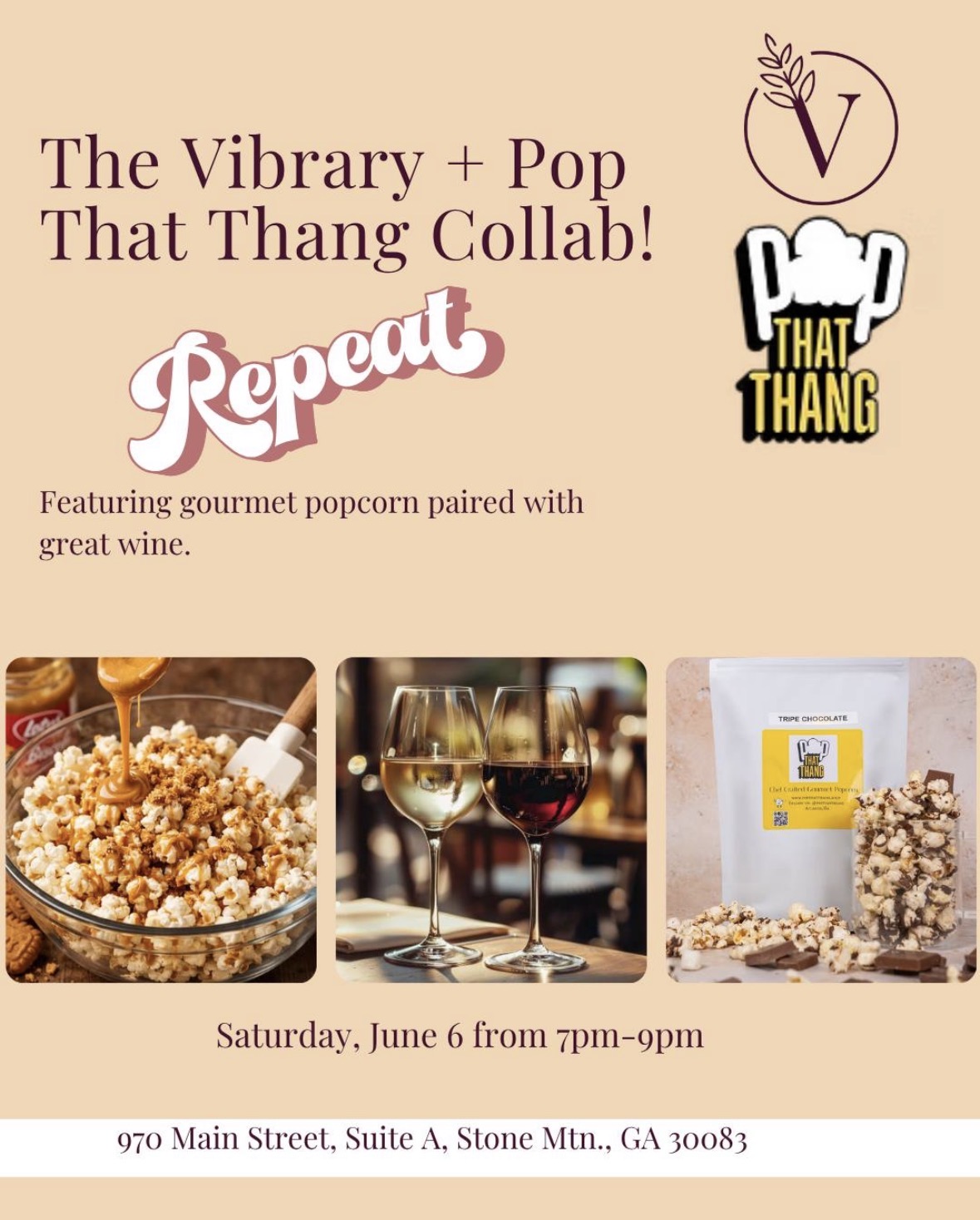 The Vibrary + Pop That Thang Collab!
