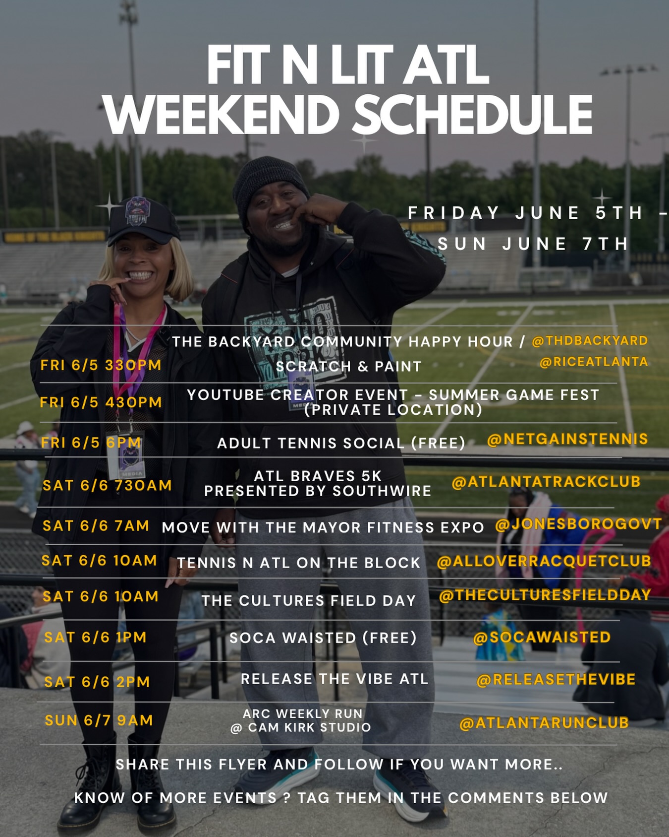 Fit N Lit ATL Weekend