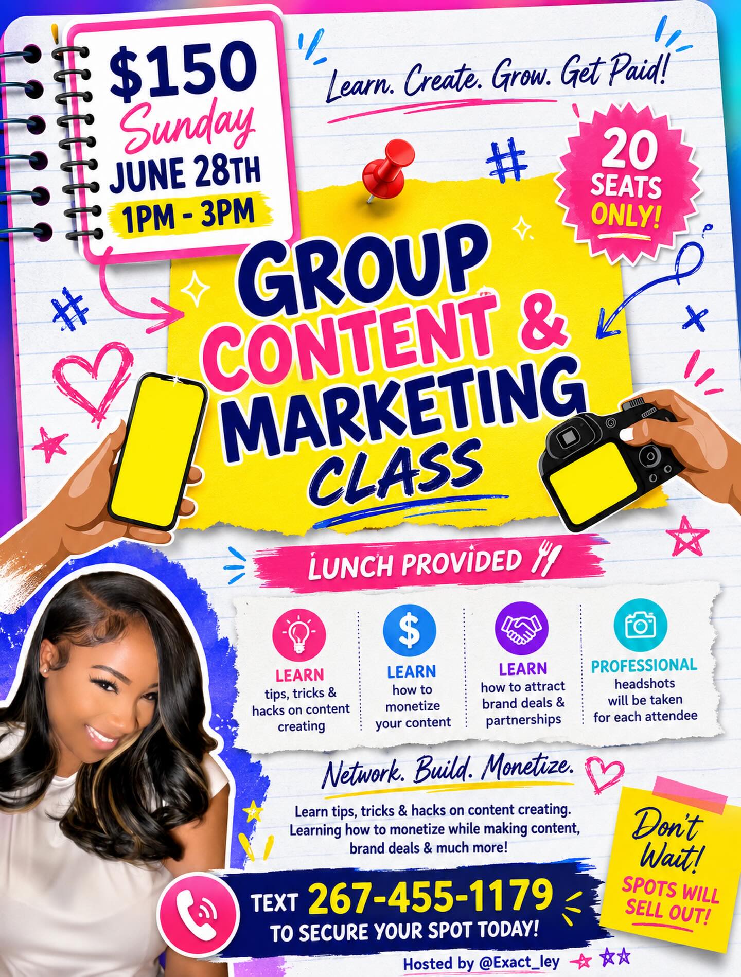 Group Content & Marketing Class